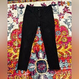 High waisted American Eagle black jegging